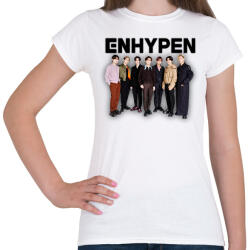 printfashion ENHYPEN KPOP - Női póló - Fehér (16591653)