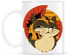 printfashion The legion cat - légiós macska - Bögre - Fehér (5485703)