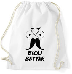 printfashion Bicaj betyár - Sportzsák, Tornazsák - Fehér (7432686)