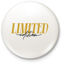 printfashion Limited edition - Kitűző, hűtőmágnes - Fehér (13531889)