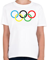 printfashion Olimpia - Gyerek póló - Fehér (5157245)