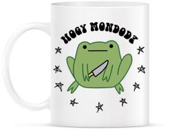 printfashion Késes béka - Bögre - Fehér (10770506)