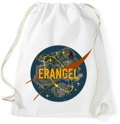 printfashion PUBG NASA: ERANGEL - Sportzsák, Tornazsák - Fehér (2039435)