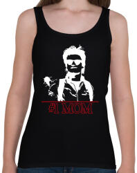 printfashion Mom - Stranger Things - Női atléta - Fekete (1766150)