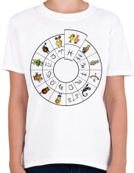 printfashion Halak - Gyerek póló - Fehér (867886)