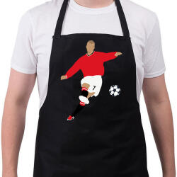 printfashion David Beckham - Kötény - Fekete (14901342)