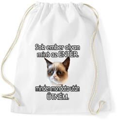 printfashion Ember - Enter - Sportzsák, Tornazsák - Fehér (4777006)