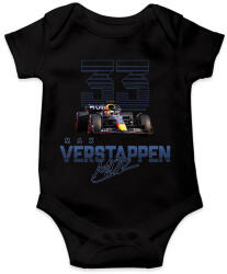 printfashion Max Verstappen - Baba Body - Fekete (11971549)
