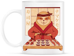 printfashion Lajhár sushival - Bögre - Fehér (11846812)