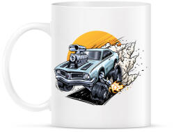 printfashion muscle-car - Bögre - Fehér (2832793)