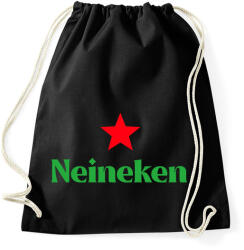 printfashion Neineken - Sportzsák, Tornazsák - Fekete (10915409)
