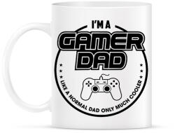 printfashion Gamer Dad - Bögre - Fehér (1277150)