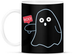 printfashion Kicsi szellem - Bögre - Fekete (1866909)