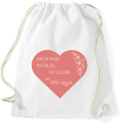 printfashion Anya - Sportzsák, Tornazsák - Fehér (15871402)