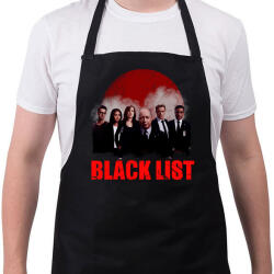 printfashion black list poster - Kötény - Fekete (4933412)