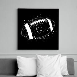 printfashion American football - Vászonkép - Fekete (15870716)