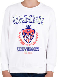 printfashion gamer - Gyerek pulóver - Fehér (10450647)