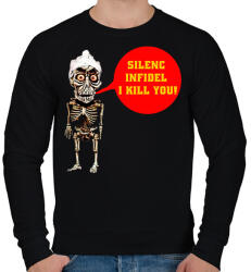 printfashion ahmed the dead terrorist - Férfi pulóver - Fekete (1514653)