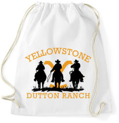 printfashion Yellowstone Dutton Ranch - Sportzsák, Tornazsák - Fehér (15518525)