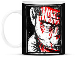 printfashion Véres zombi - Bögre - Fekete (793706)