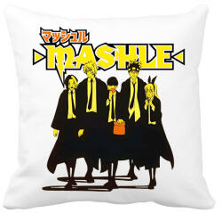 printfashion Mashle: Magic and muscles - Párnahuzat, Díszpárnahuzat - Fehér (16581952)