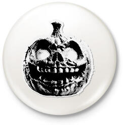 printfashion Vintage halloween - Kitűző, hűtőmágnes - Fehér (16767285)