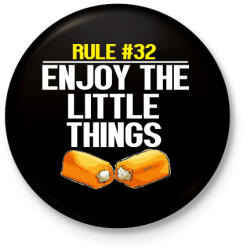 printfashion Double tap - Kitűző, hűtőmágnes - Fekete (3099256)