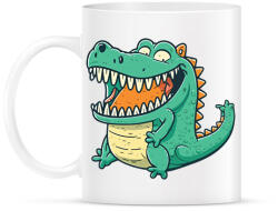 printfashion krokodil - Bögre - Fehér (13734847)