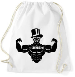 printfashion Legénybúcsú gyúrósoknak - Sportzsák, Tornazsák - Fehér (1461592)