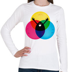 printfashion Nobody's child - Női hosszú ujjú póló - Fehér (229850)