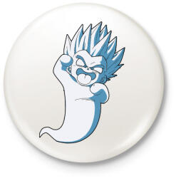 printfashion Kamikaze ghost - Kitűző, hűtőmágnes - Fehér (3088686)