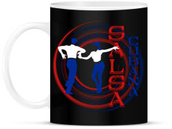 printfashion Cuban Salsa Dance_Code DANCE-SALSA-0101 - Bögre - Fekete (16601202)