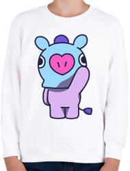 printfashion BT21 - Gyerek pulóver - Fehér (2041329)