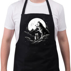 printfashion farkas - Kötény - Fekete (14216380)
