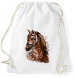 printfashion Horse - Sportzsák, Tornazsák - Fehér (7639475)