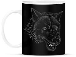 printfashion farkas - Bögre - Fekete (13668979)