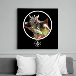 printfashion Predecessor - Zarus - Vászonkép - Fekete (16129654)