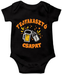 printfashion Tejfakasztó csapat - Baba Body - Fekete (16521696)