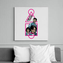 printfashion Squid game - Nyerd meg az életed 12 - Vászonkép - Fehér (6638697)