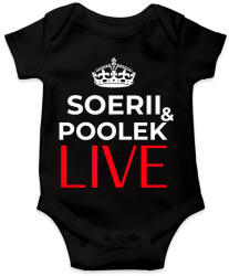 printfashion SOERII AND POOLEK LIVE - Baba Body - Fekete (11432639)