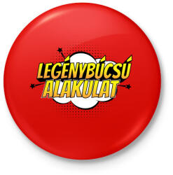 printfashion Legénybúcsú alakulat - Kitűző, hűtőmágnes - Piros (4264048)