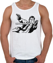 printfashion Archer - Férfi atléta - Fehér (2103462)