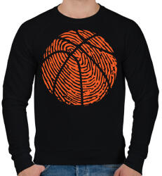 printfashion Kosárlabda - Férfi pulóver - Fekete (14079765)