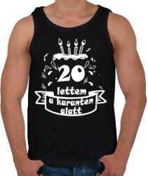 printfashion 20 lettem - Férfi atléta - Fekete (2496424)