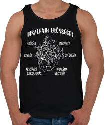 printfashion Diszlexia erősségei - Férfi atléta - Fekete (13247612)