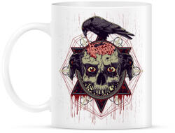 printfashion Állati ösztön - Bögre - Fehér (788276)