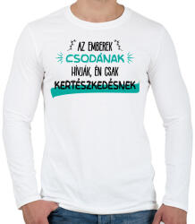 printfashion Kertészkedés - Férfi hosszú ujjú póló - Fehér (15495295)