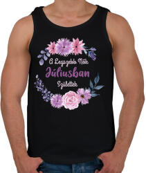 printfashion A legszebb nők júliusban születtek - Férfi atléta - Fekete (2881722)