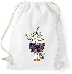 printfashion Unikornis szülinap augusztus - Sportzsák, Tornazsák - Fehér (1927972)