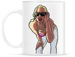 printfashion GTA ikon - Bögre - Fehér (2381620)